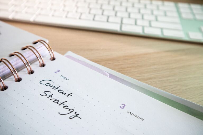 content calendar