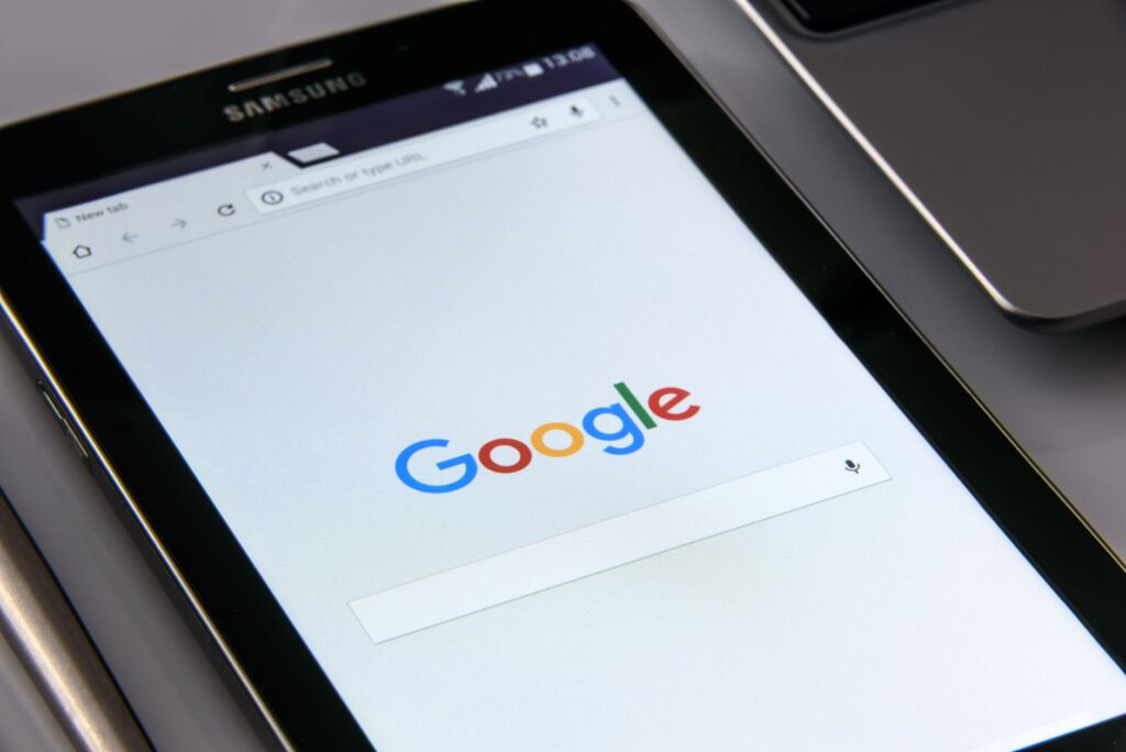 landing page
