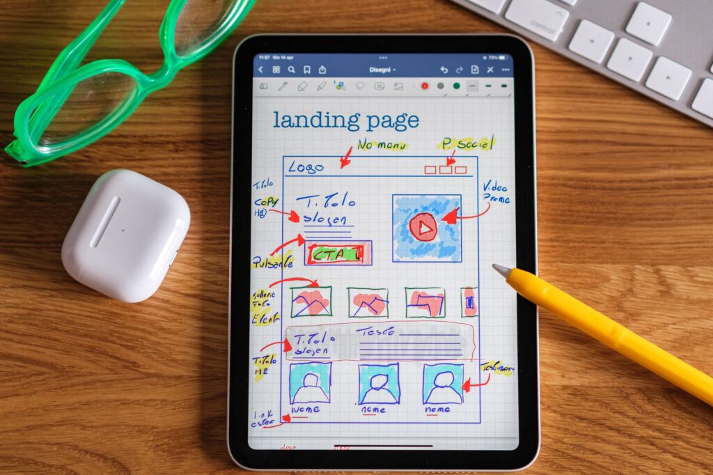 prova autoridade landing page