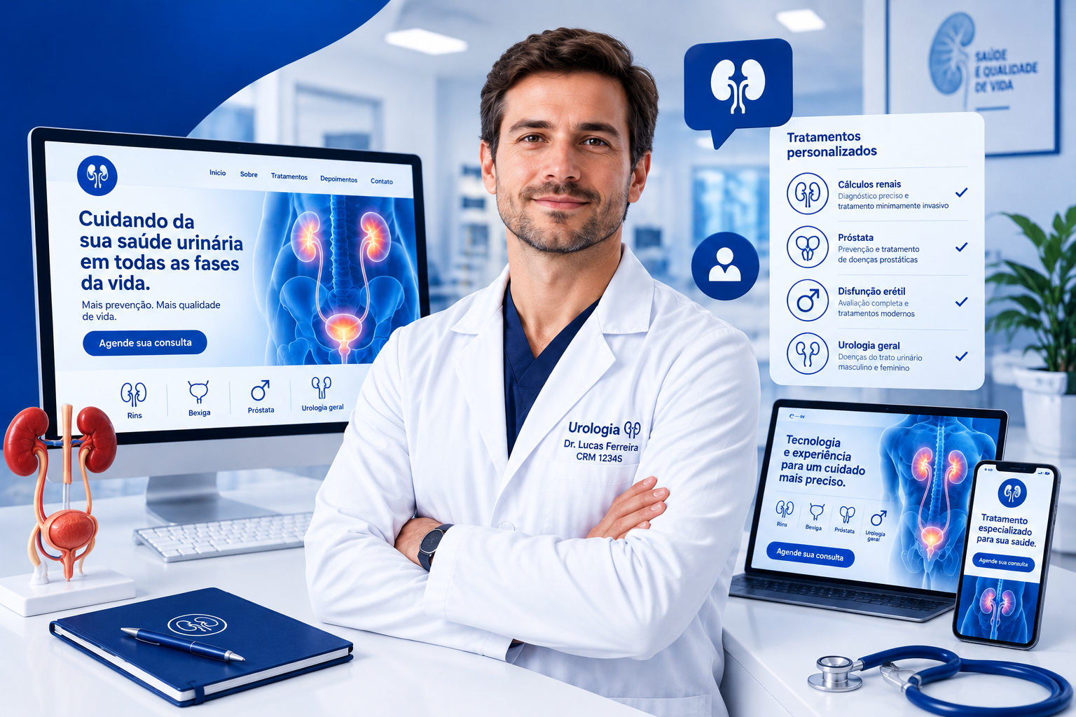 Agência de Marketing para Urologistas em Eusébio, Growme